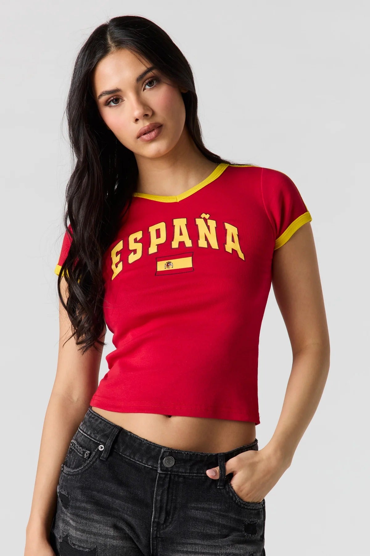 Spain Ringer Tee