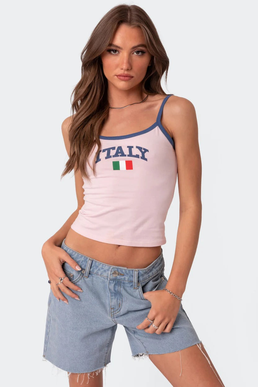 Italy Vintage Cami Top