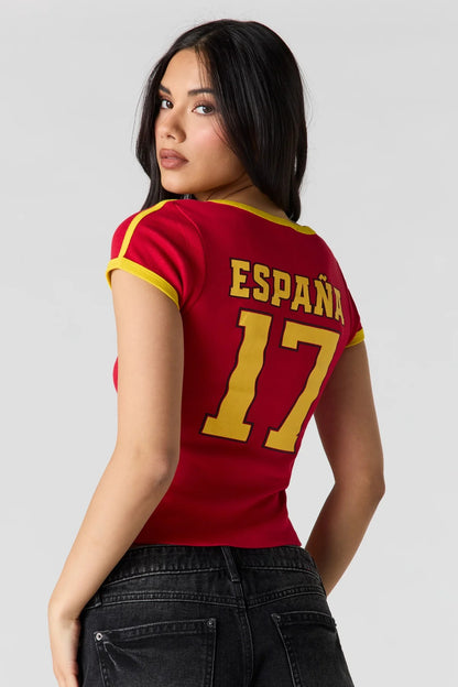 Spain Ringer Tee