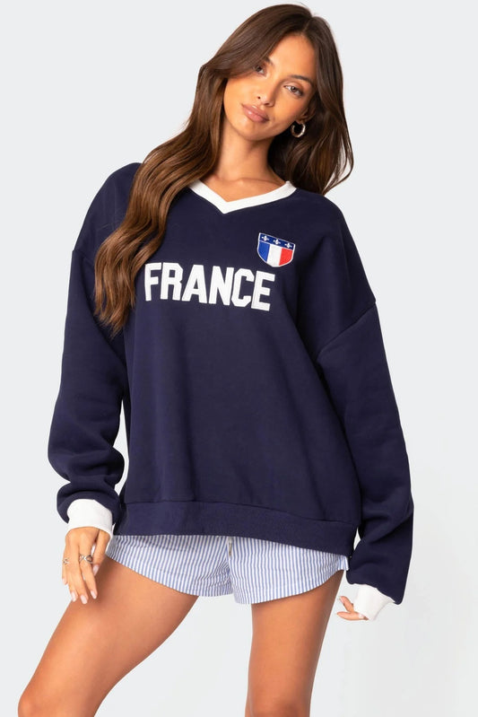 France Heritage Long Sleeve Jersey