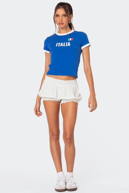 Italia Retro Baby Tee