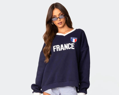 France Heritage Long Sleeve Jersey