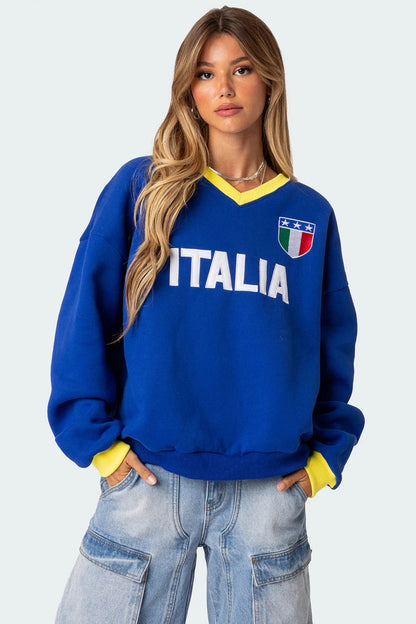 Italia Heritage Long Sleeve Jersey