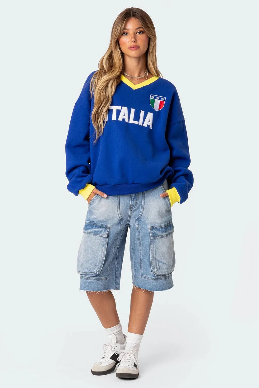 Italia Heritage Long Sleeve Jersey