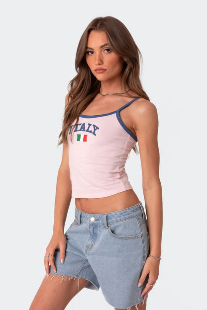 Italy Vintage Cami Top