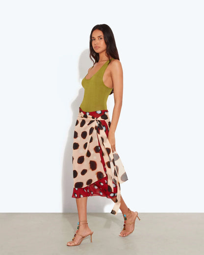 SARONG MIDI SKIRT — image 2