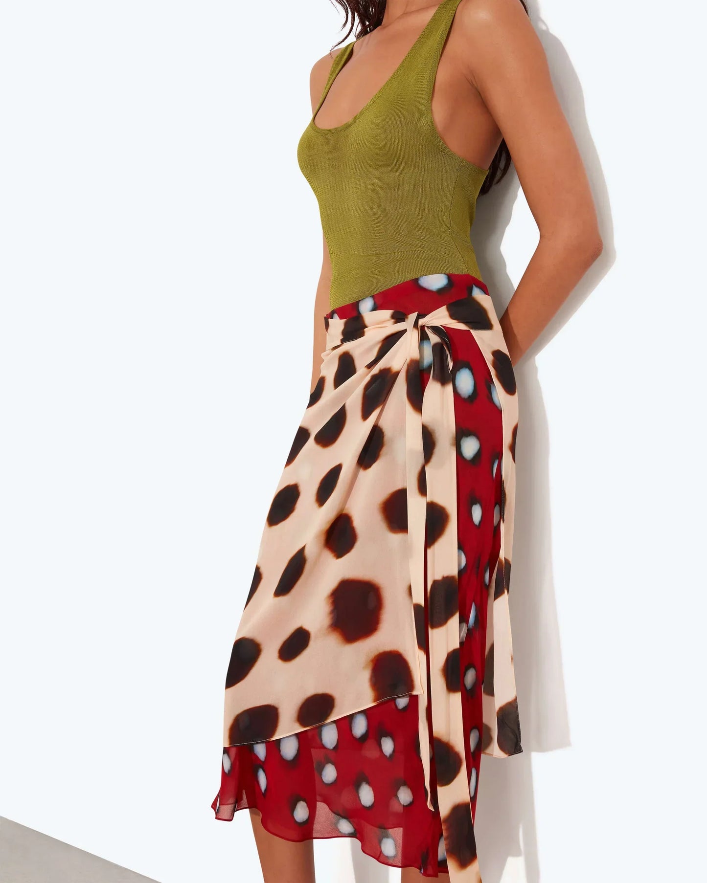 SARONG MIDI SKIRT — image 4